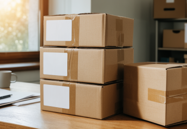 Shipping desk scene representing cash on delivery and return to origin losses