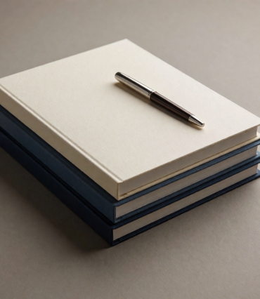 Stack of resume folders with a fountain pen representing the Karishya Solutions HR consultancy case study